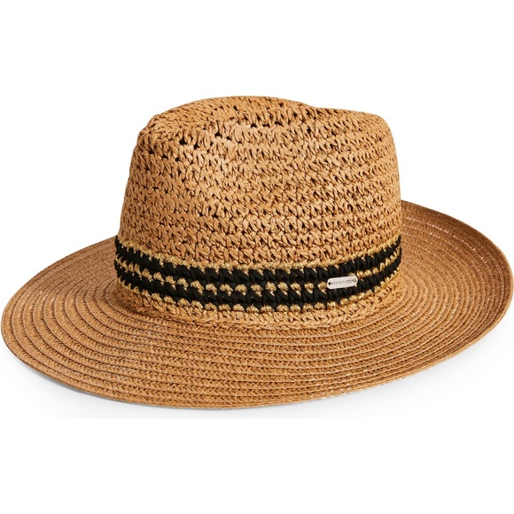 Steve Madden Accessories Steve Madden Paper Straw Fedora Panama Hat